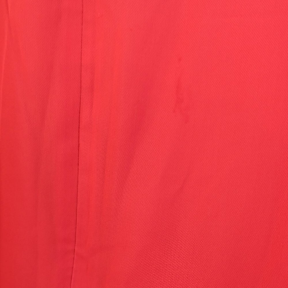 Metaphor Red Color Block Dress - Picture 4 of 6